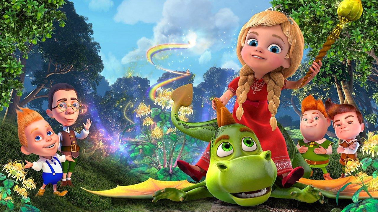 The Princess and the Dragon 2018 movie scene