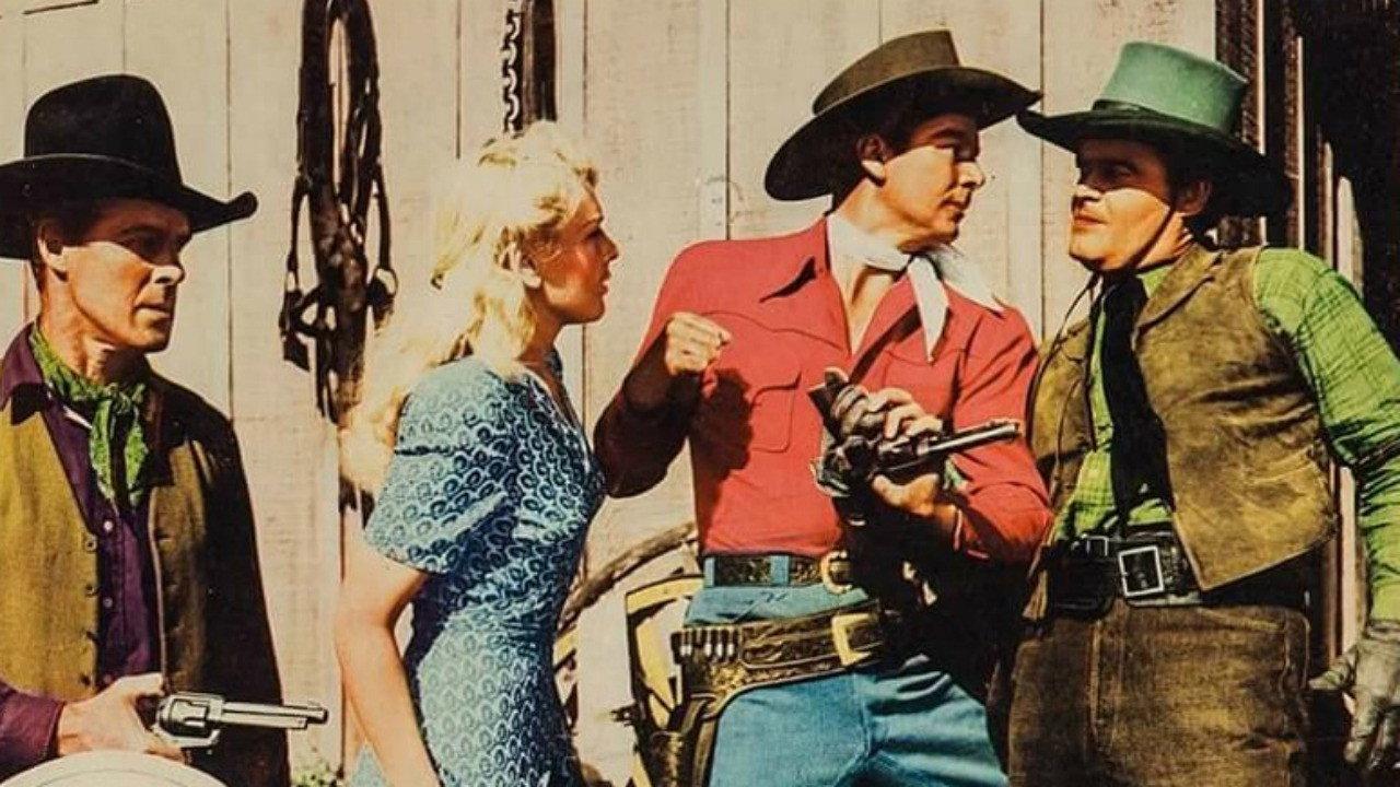 The Lone Prairie 1942 movie scene