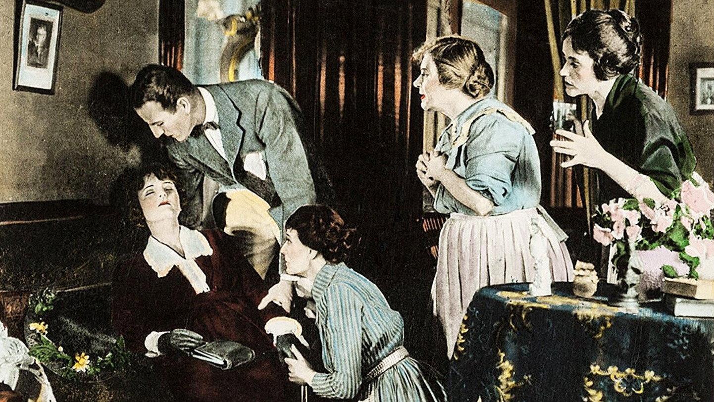 The Blot 1921 movie scene