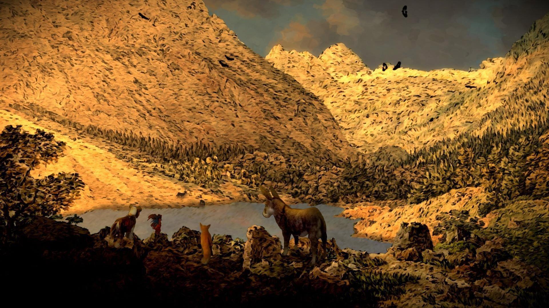 A Fable for Four Voices 2022 movie scene