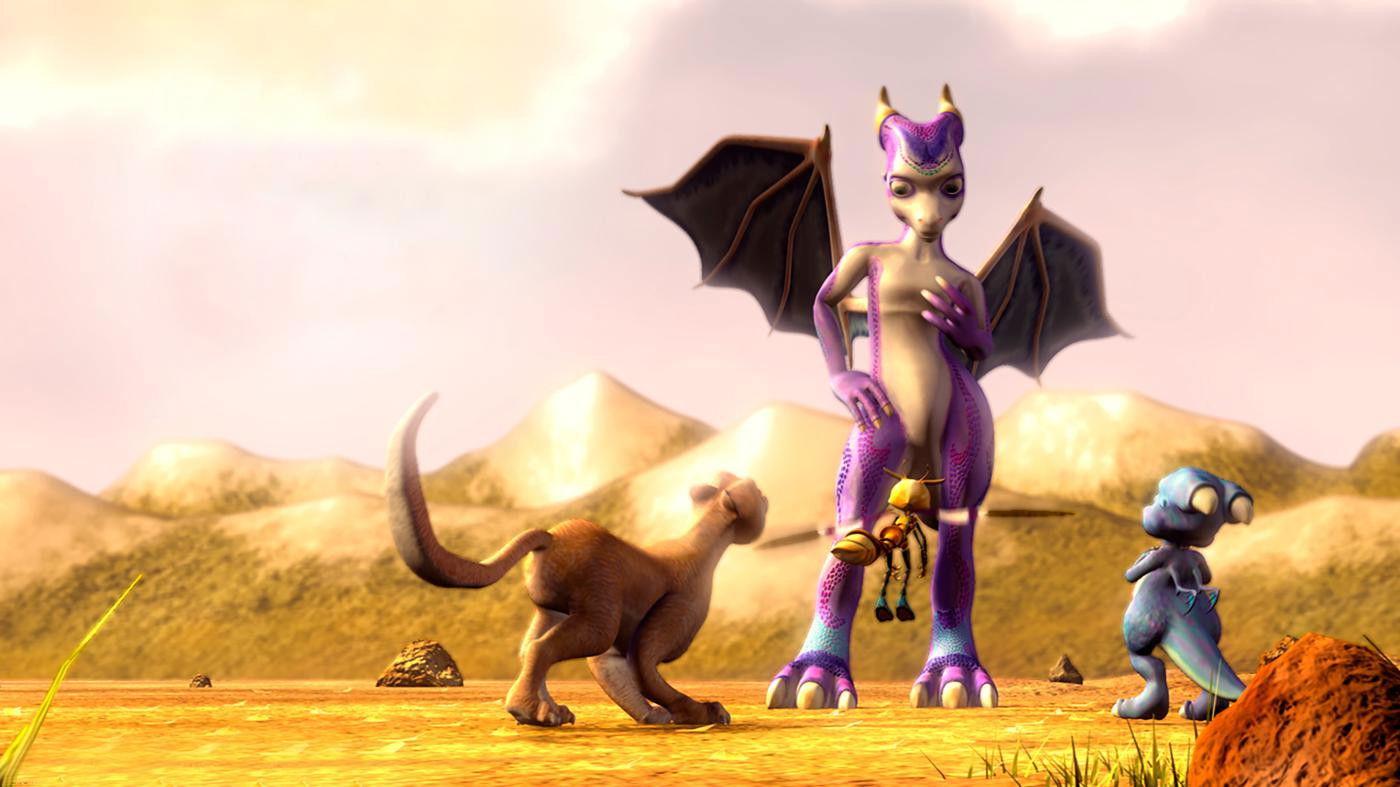 Dragons: Destiny of Fire 2006 movie scene