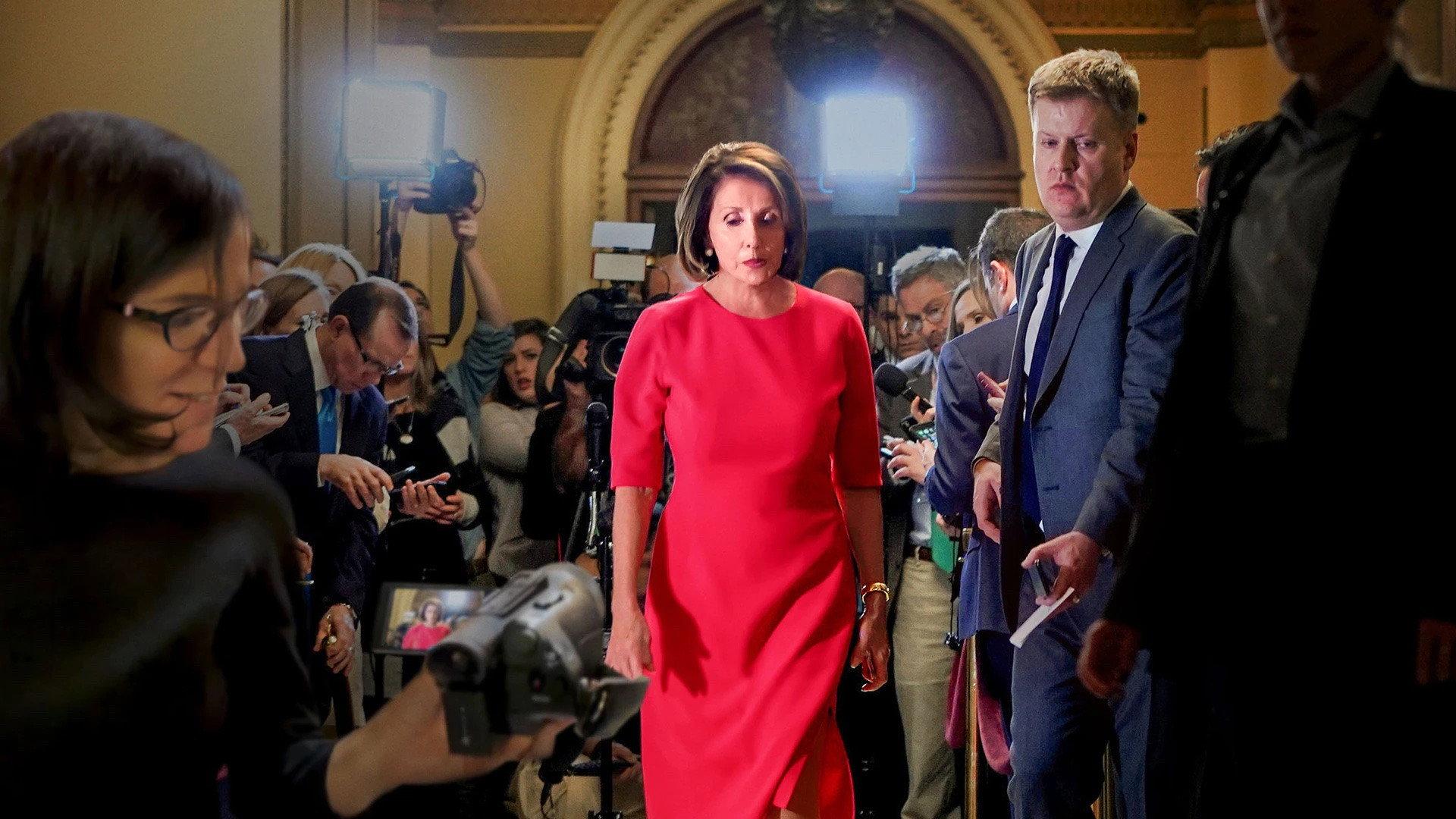 Pelosi in the House 2022 movie scene
