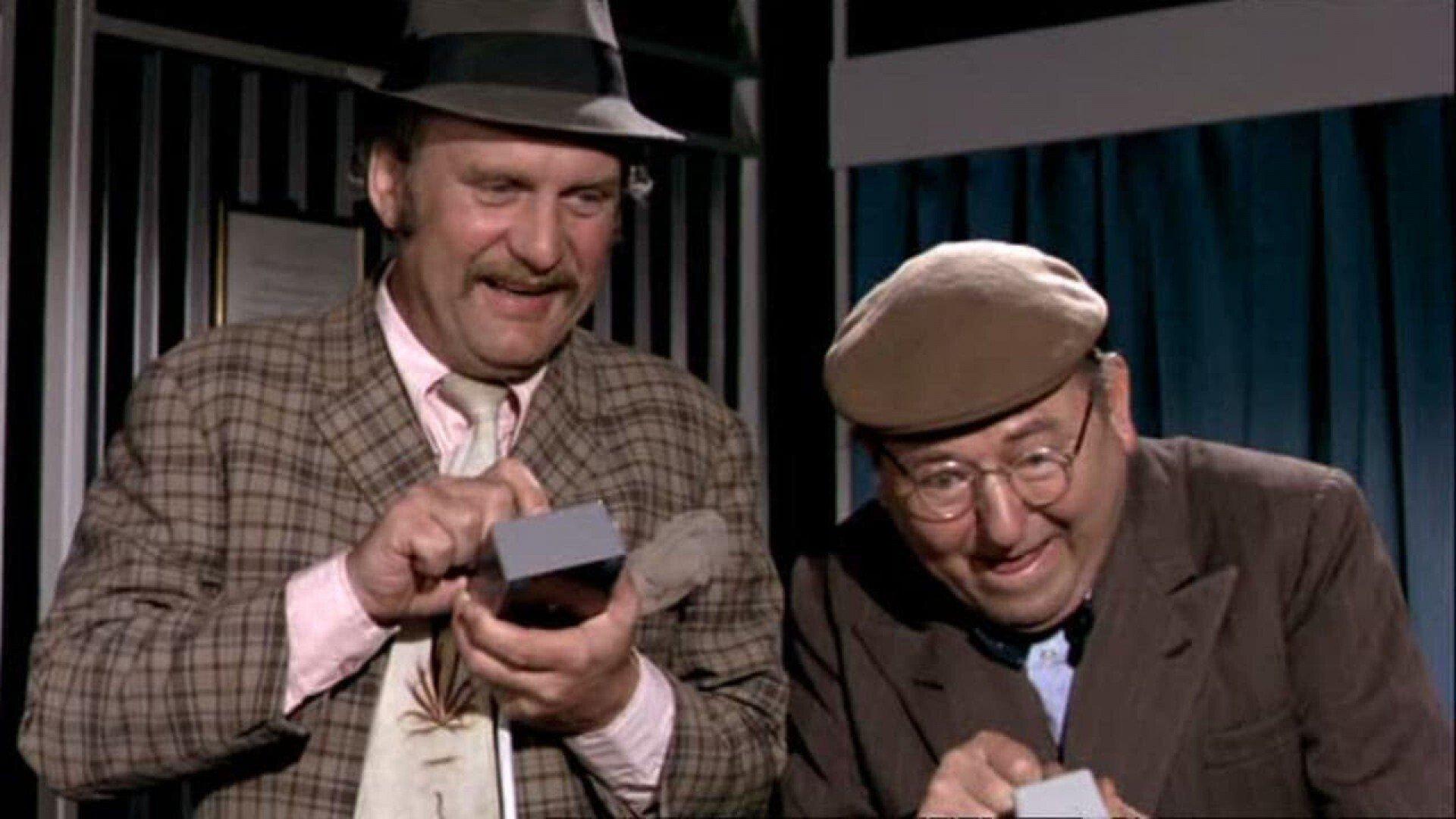 The Olsen Gang and Data-Harry Blows Up The World Bank 1978 movie scene