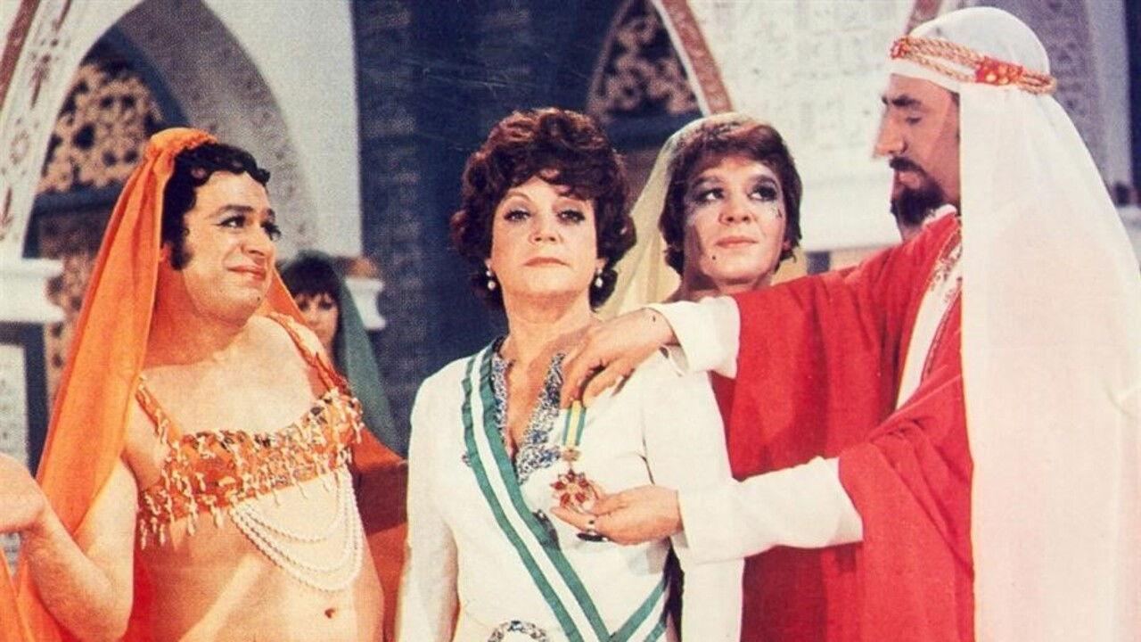 A Greek woman in a Harem 1971 movie scene