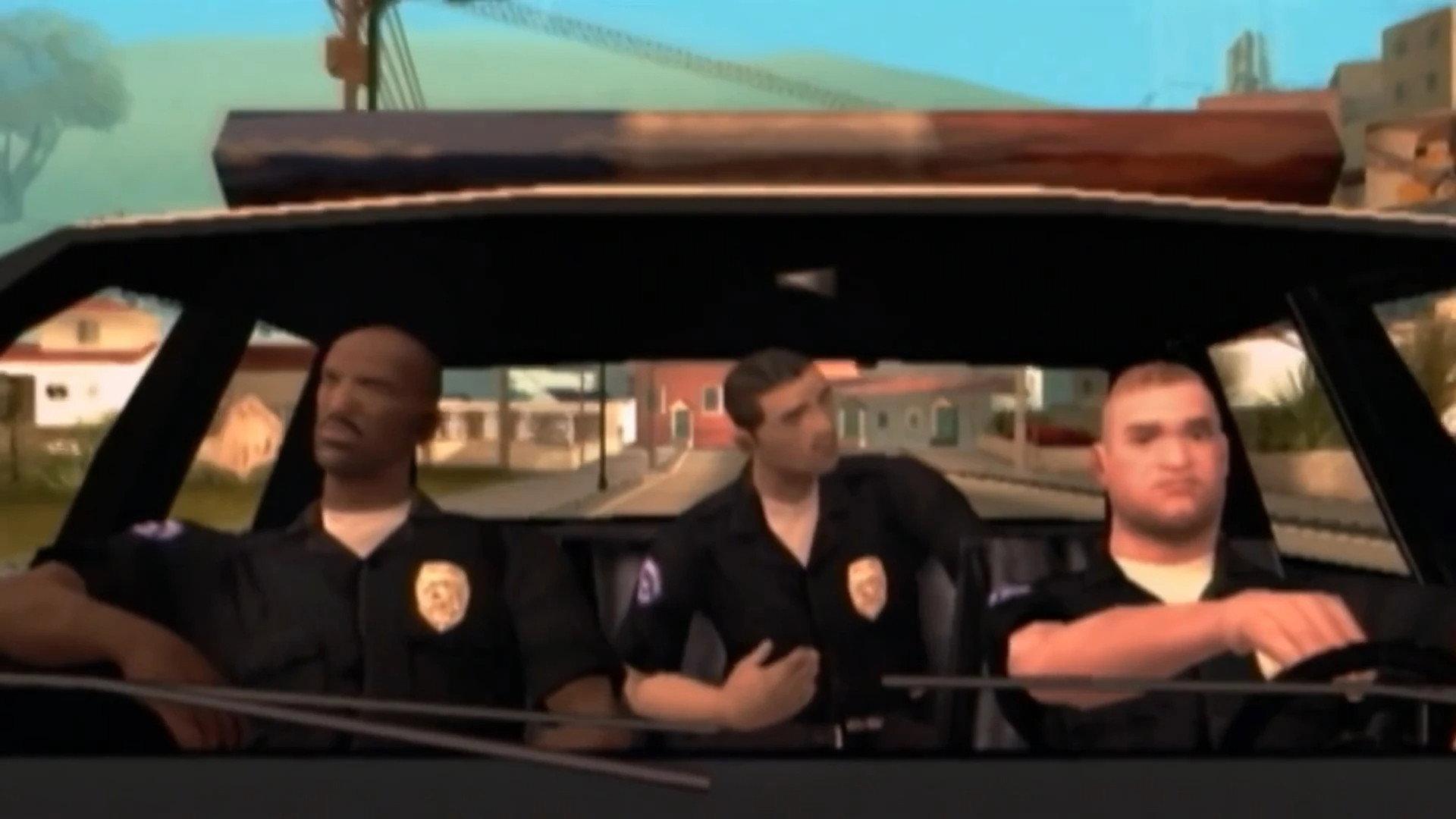 Grand Theft Auto: San Andreas - The Introduction 2004 movie scene