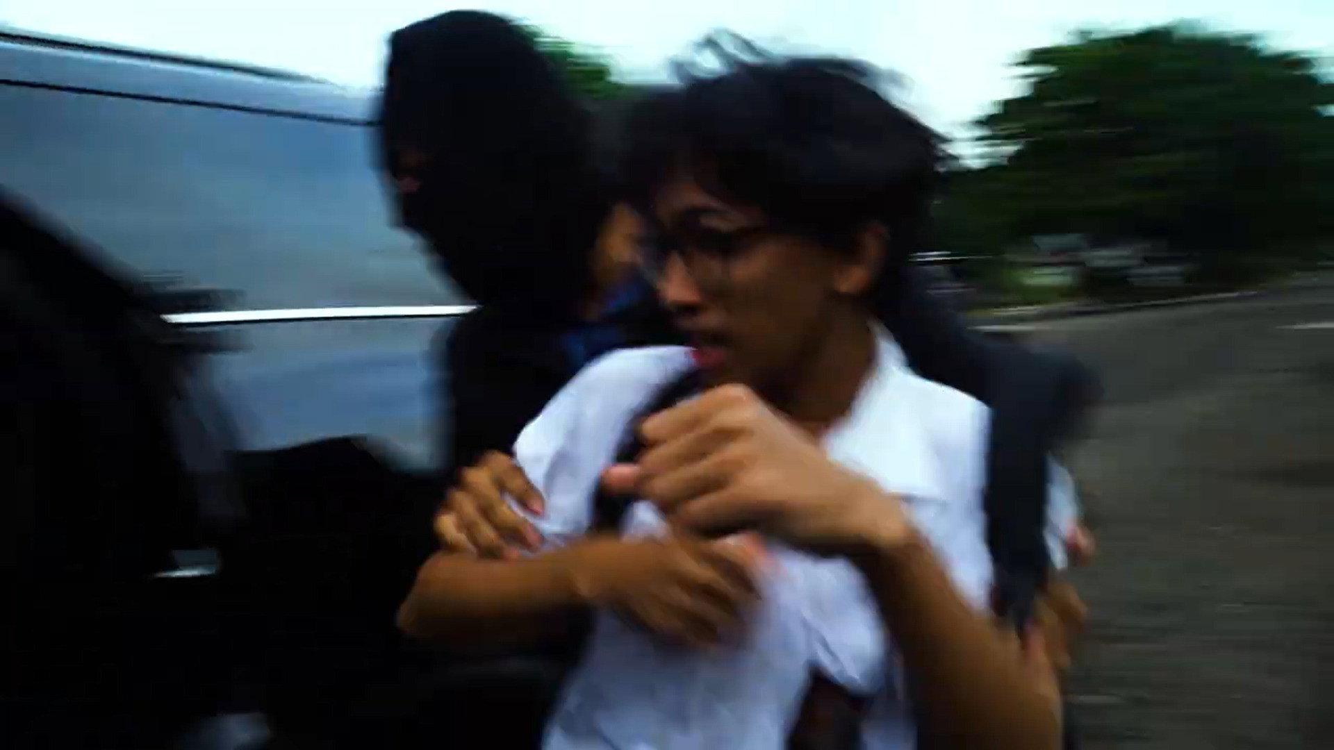 Trapped 2024 movie scene