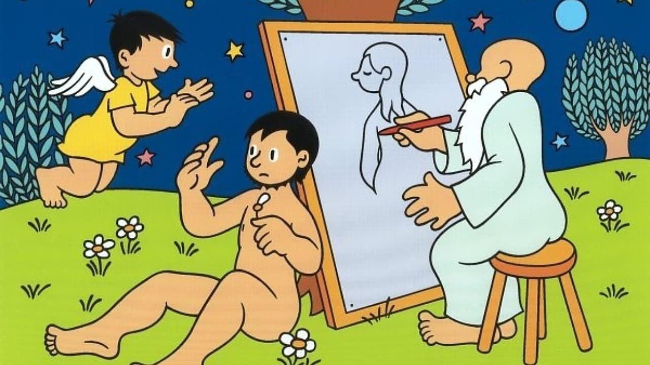 The Creation of the World 1958 movie scene