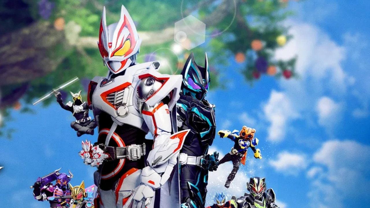 Kamen Rider Geats: 4 Aces and the Black Fox 2023 movie scene