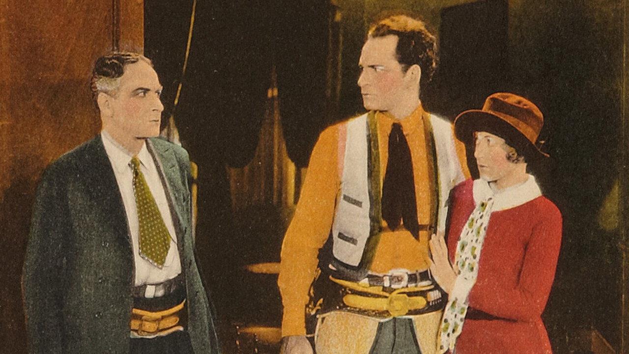 Wild Horse Canyon 1925 movie scene