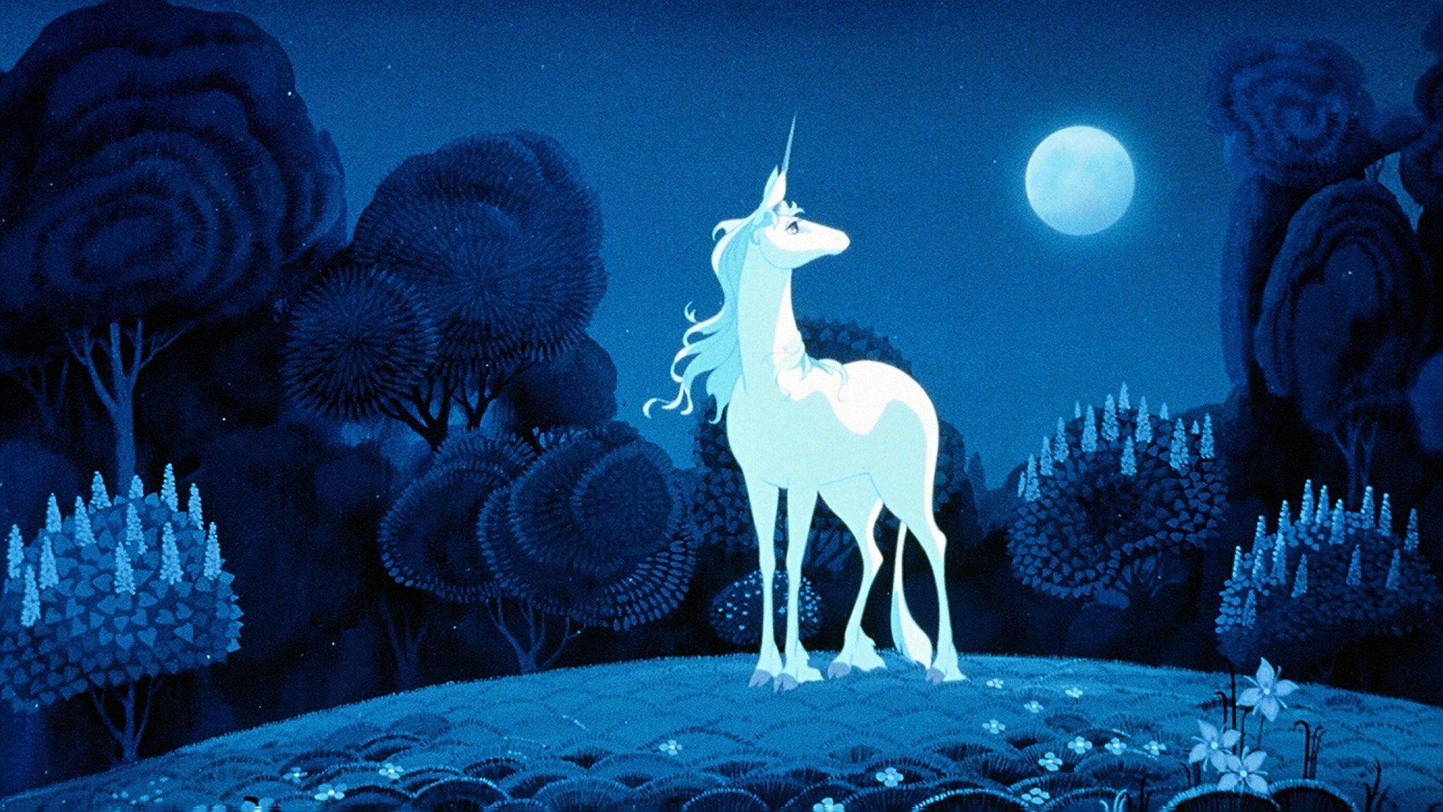 The Last Unicorn 1982 movie scene