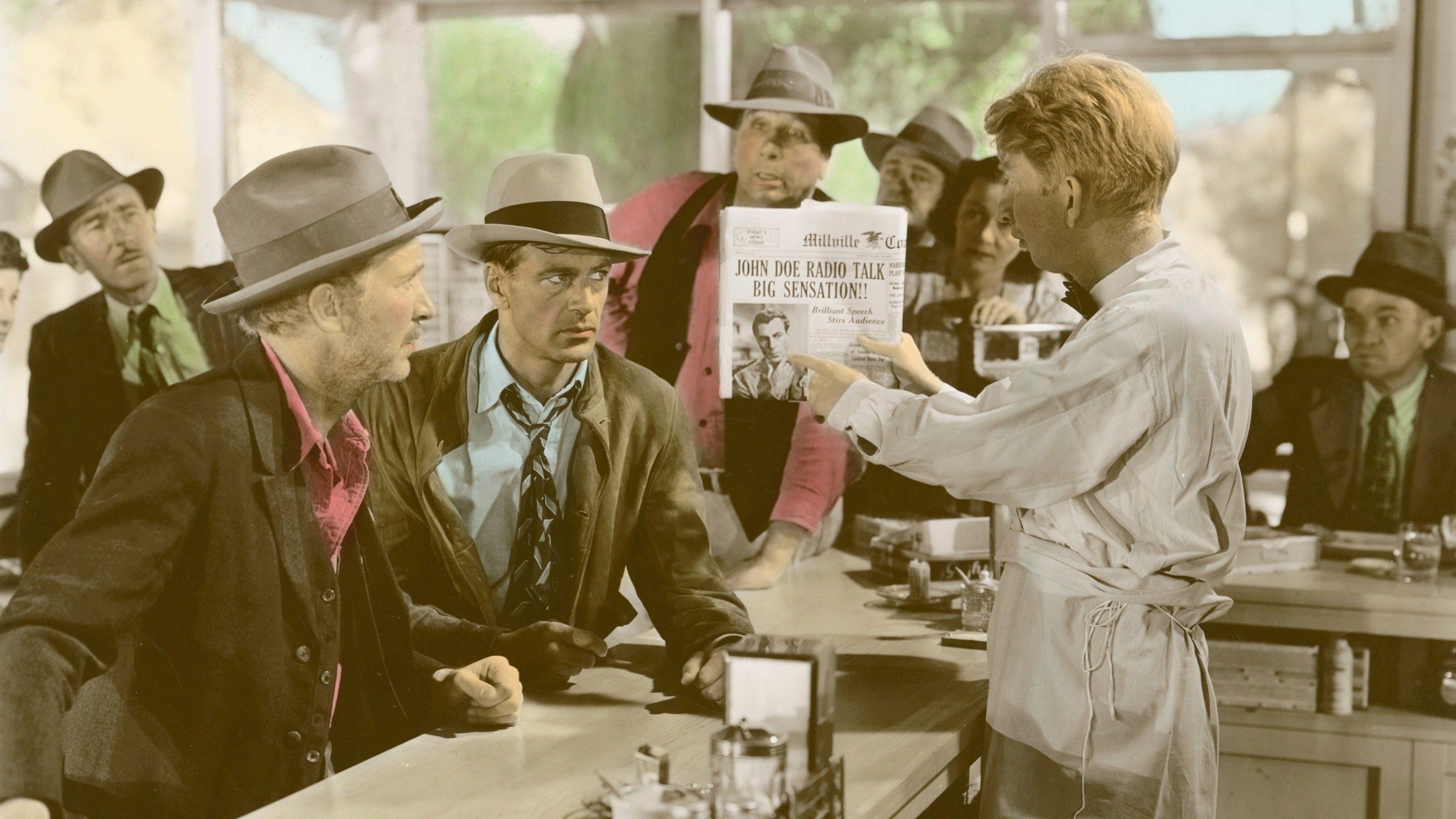 Meet John Doe 1941 movie scene