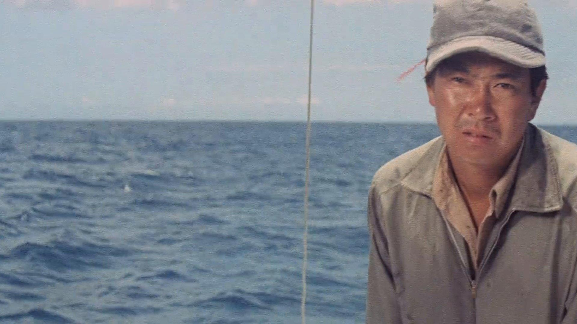 Alone Across the Pacific 1963 movie scene