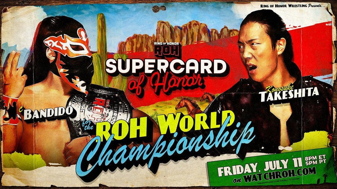 ROH Supercard of Honor 2025 2025 movie scene