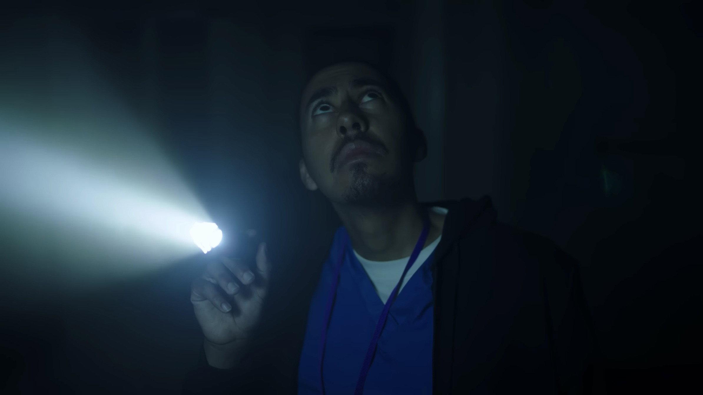 Leech 2023 movie scene