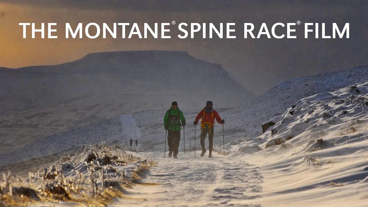 The Montane Spine Race Film 2015 movie scene