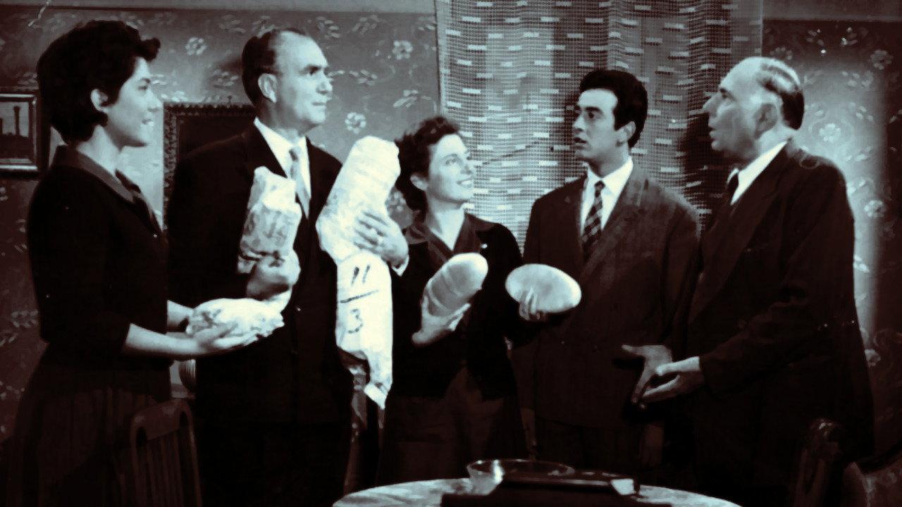Thieves out! 1961 movie scene