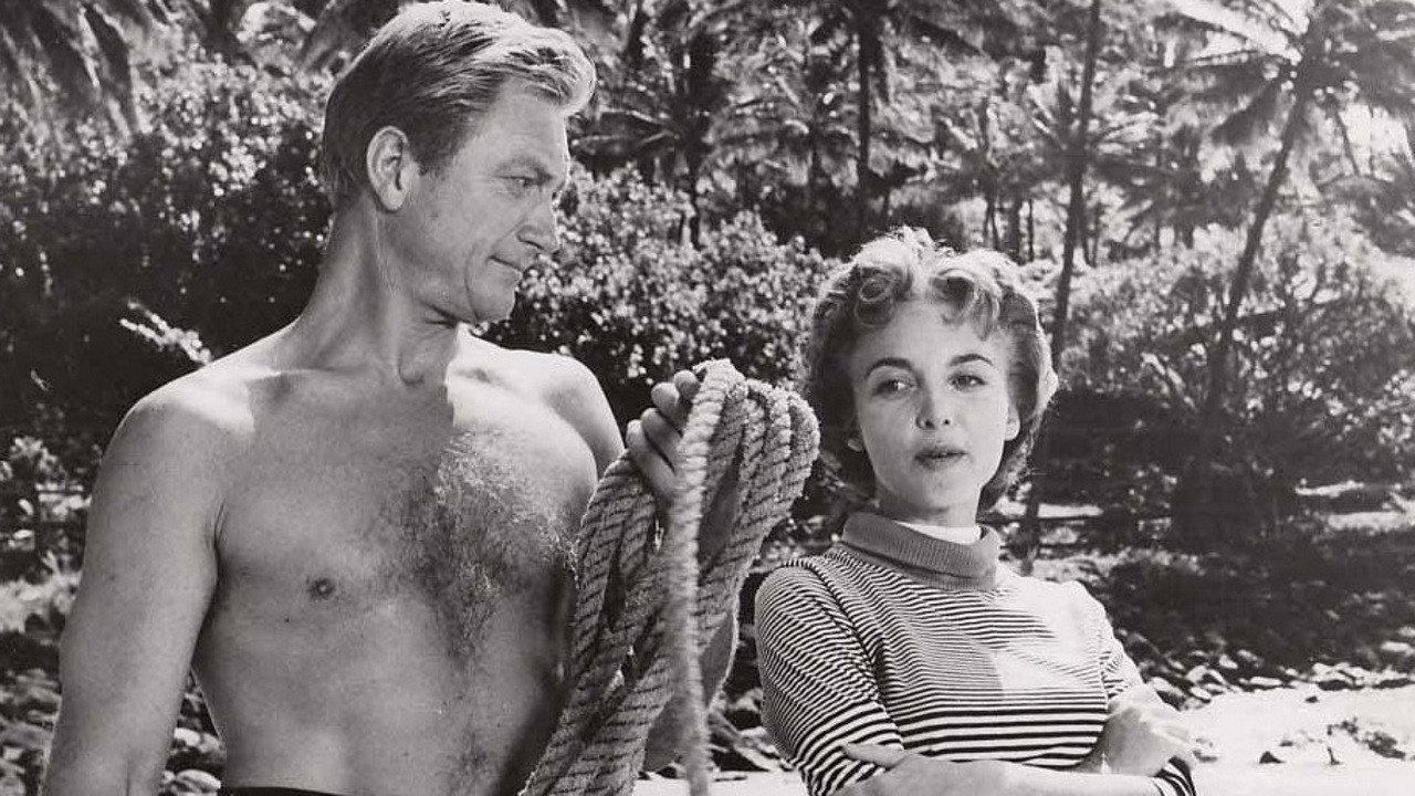 Naked Paradise 1957 movie scene