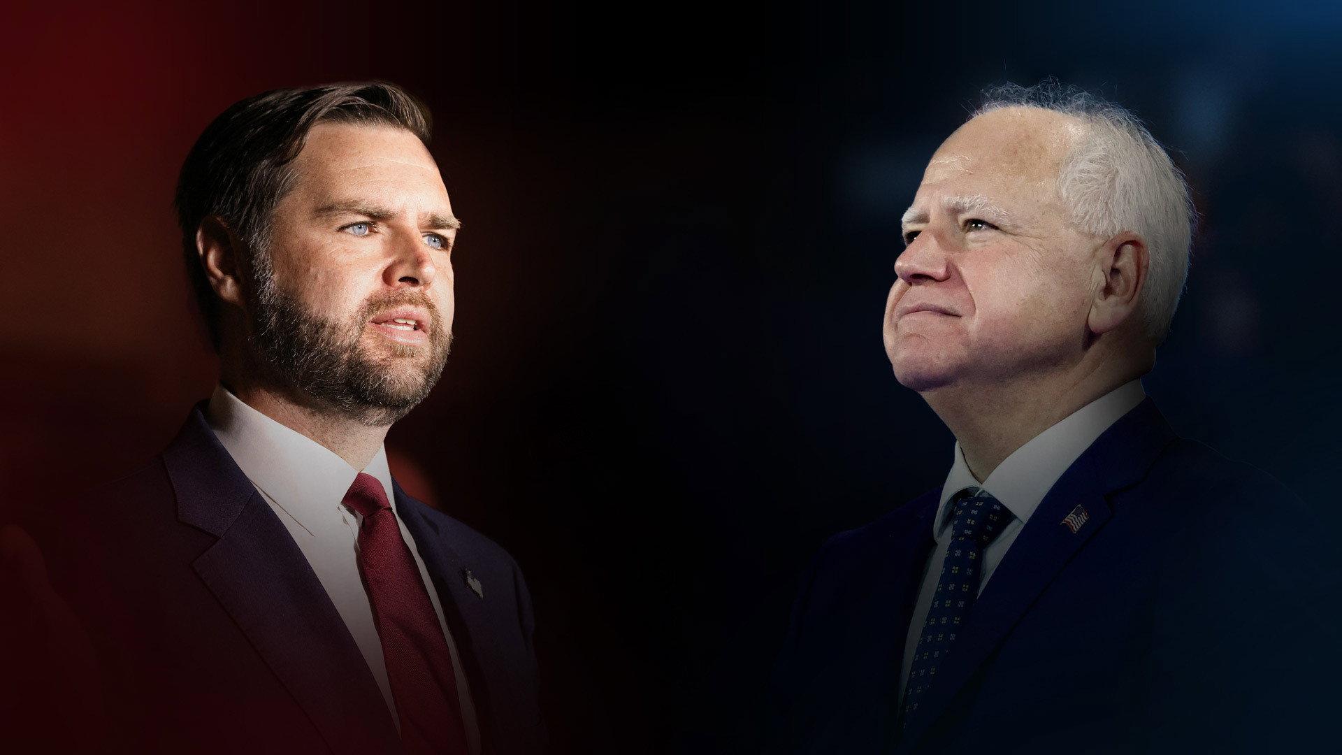 The VP Choice: Vance vs. Walz 2024 movie scene