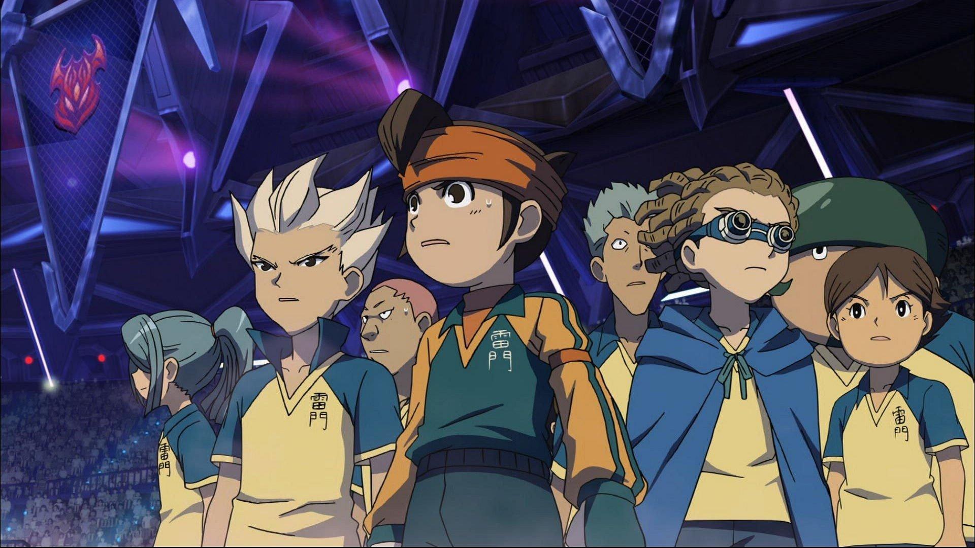 Inazuma Eleven the Movie: The Ultimate Force, Team Ogre, Attacks! 2010 movie scene