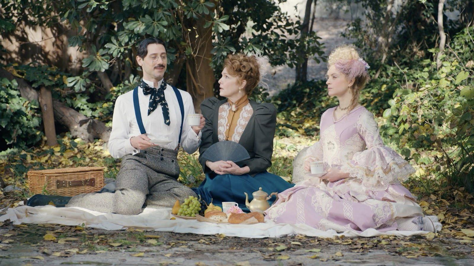 Fireflies in the Dusk 2025 movie scene