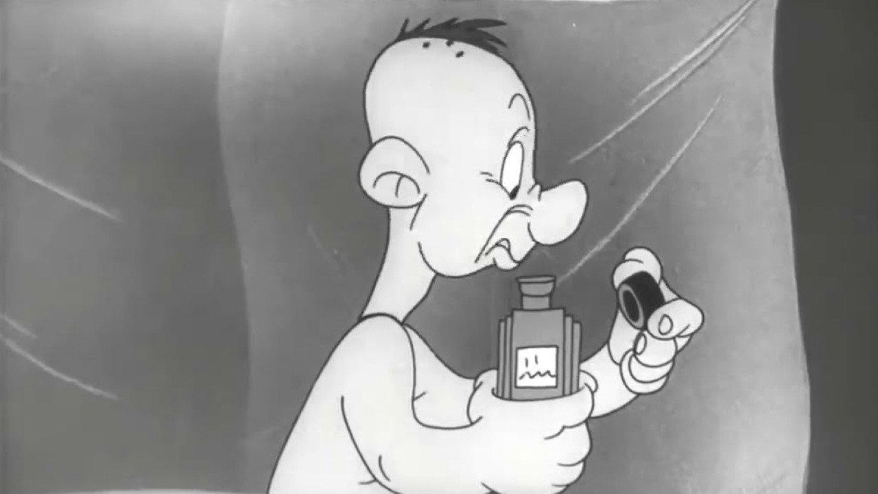 Private Snafu vs. Malaria Mike 1944 movie scene