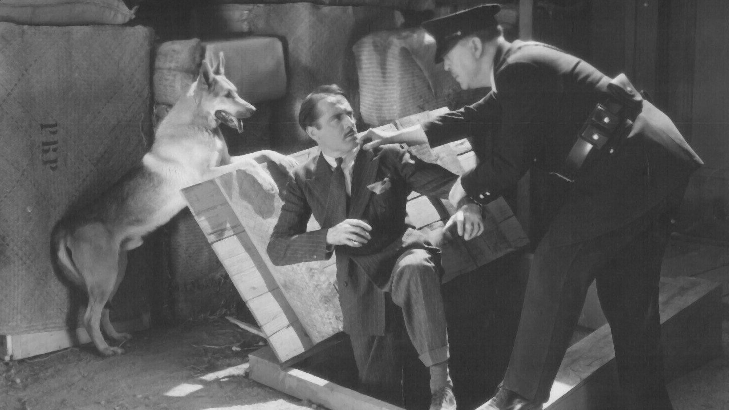 Captured in Chinatown 1935 movie scene
