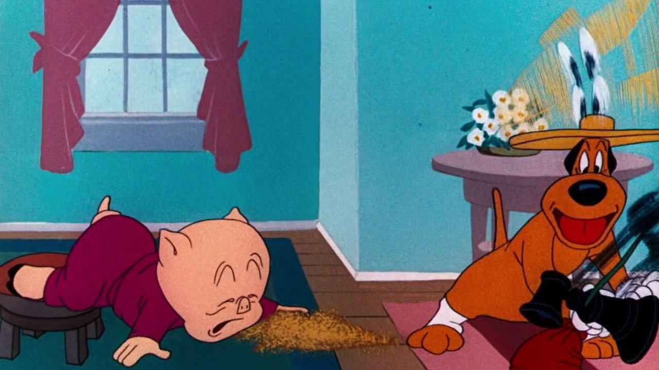 The Pest That Came to Dinner 1948 movie scene