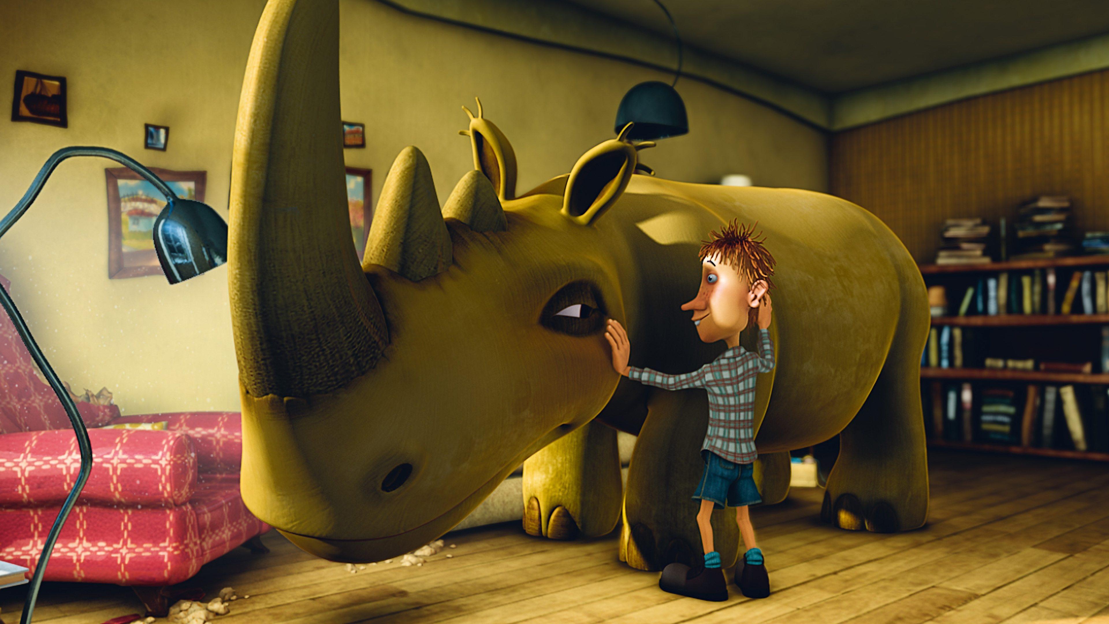 Otto the Rhino 2013 movie scene