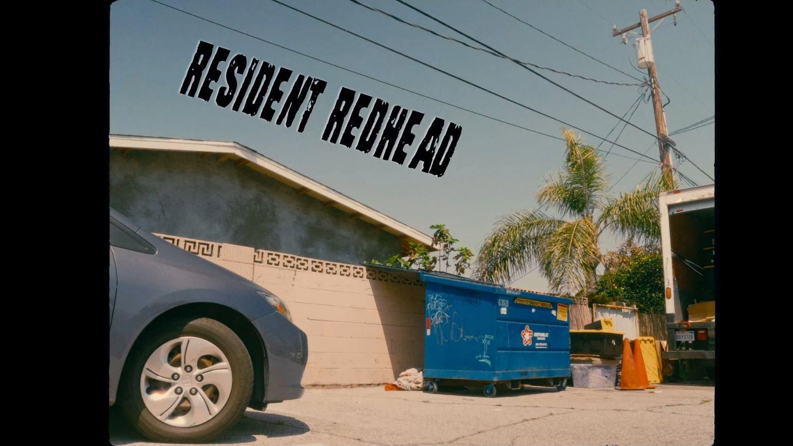 Resident Redhead  movie scene