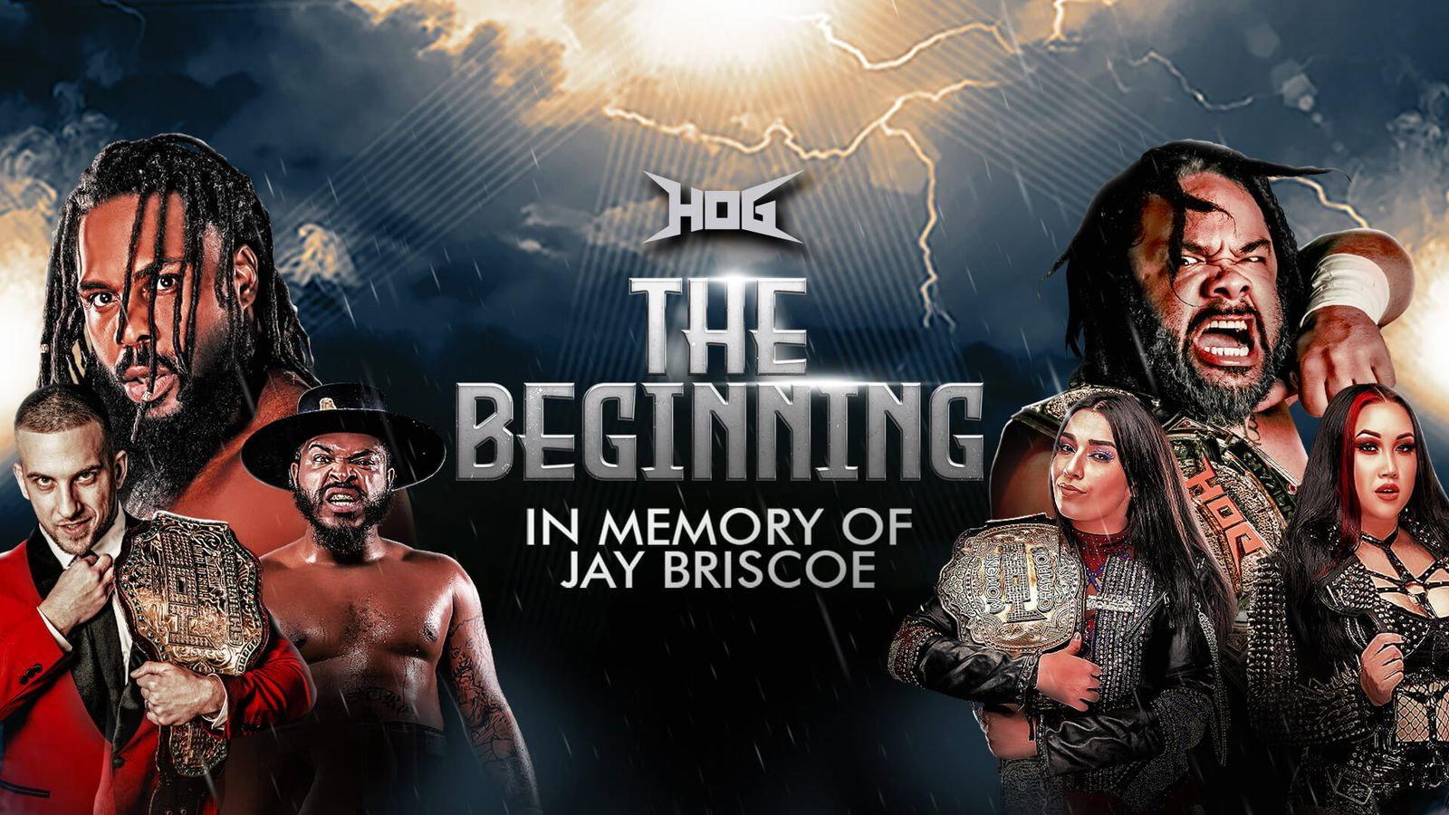 House of Glory Wrestling The Beginning - In Memory of Jay Briscoe 2023 movie scene