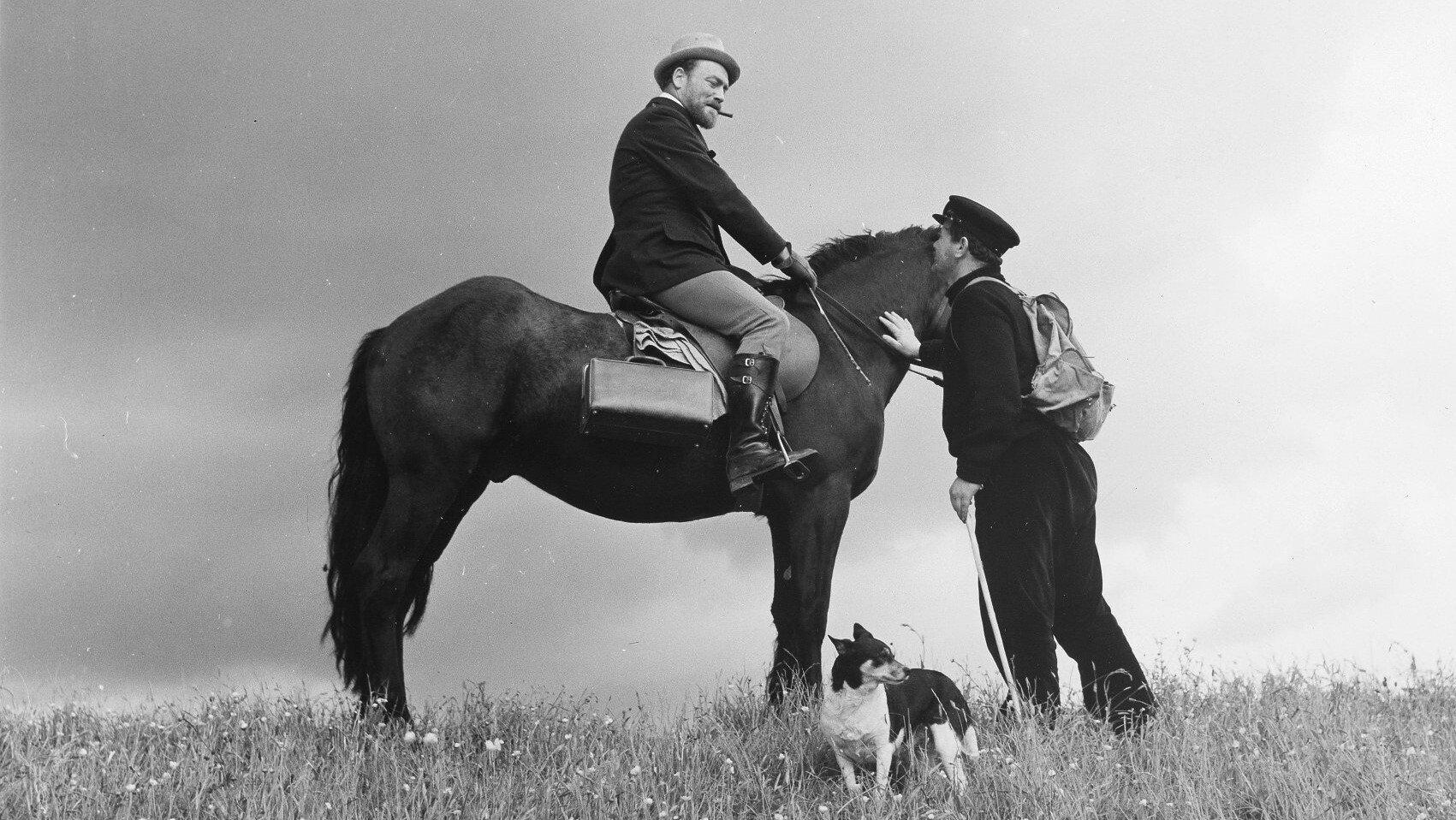 Village by the River 1958 movie scene