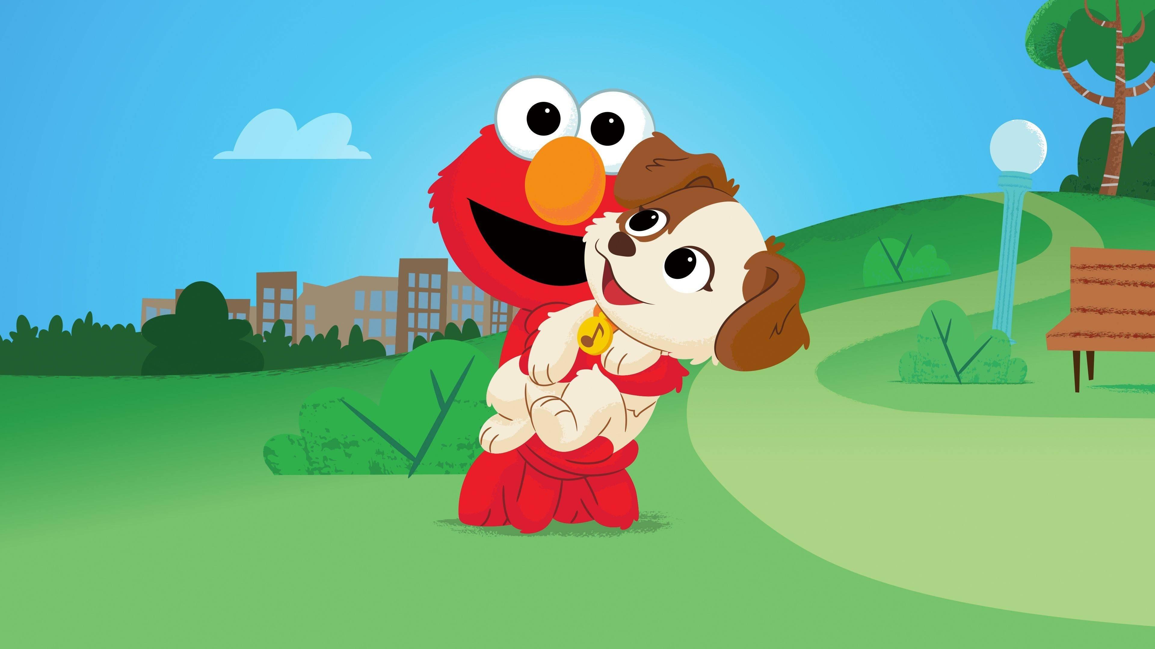 Furry Friends Forever: Elmo Gets a Puppy 2021 movie scene