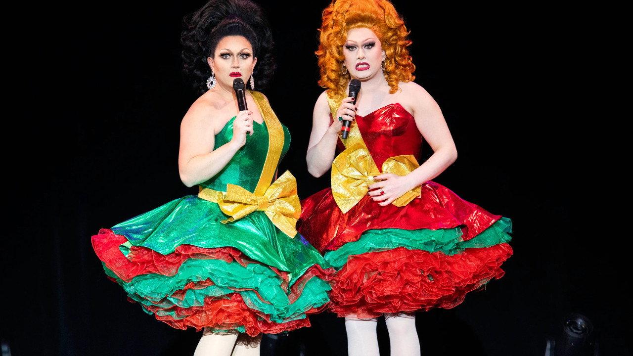 The Jinkx and DeLa Holiday Show 2023 2023 movie scene