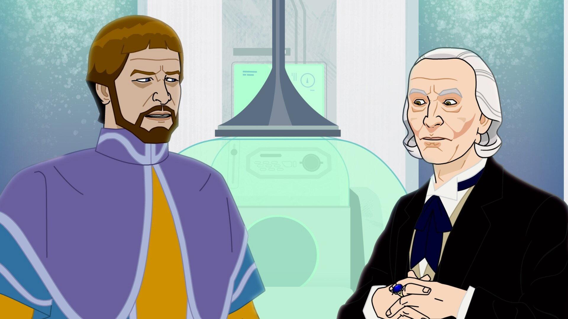 Doctor Who: The Savages 2025 movie scene
