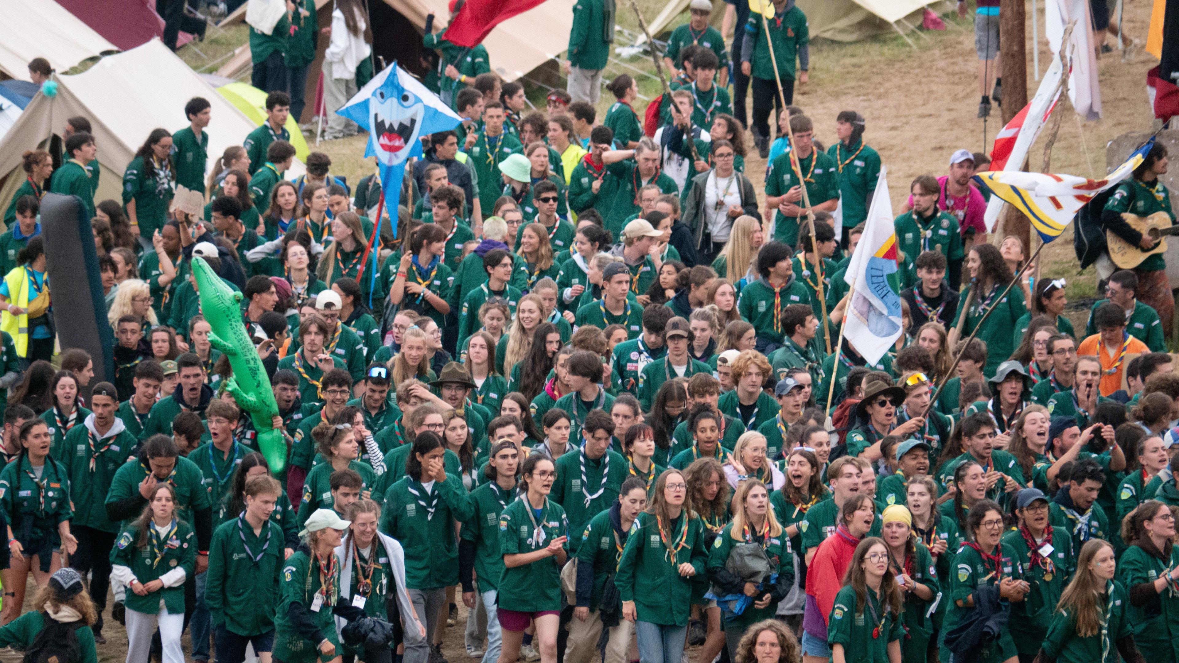 The Green Boy Scout 2025 movie scene