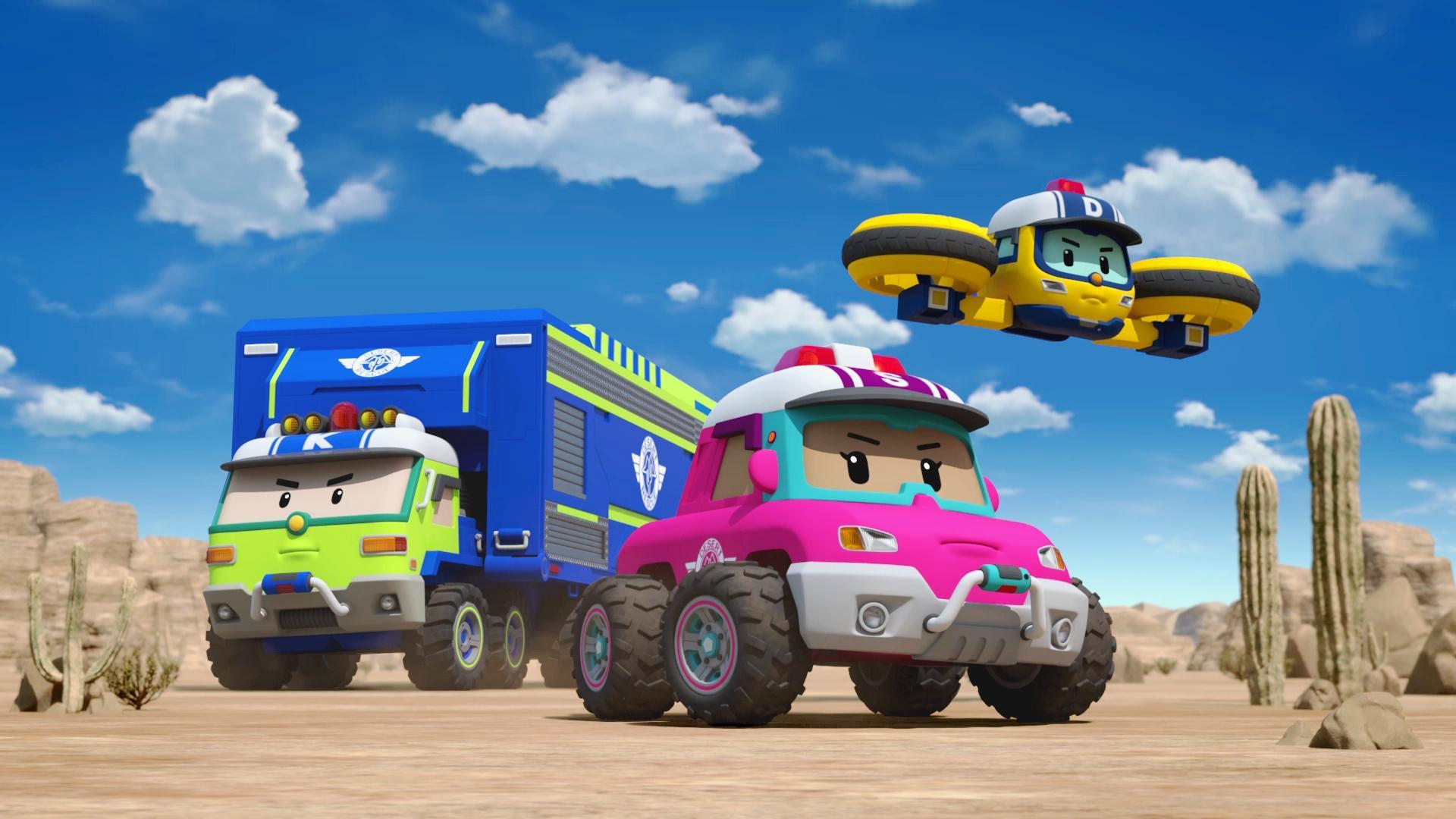 Robocar POLI Special: The Story of the Desert Rescue 2025 movie scene