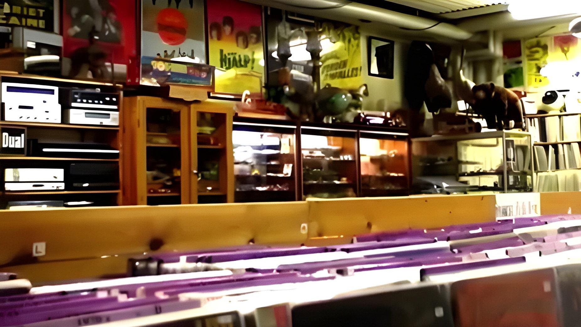 Jan Olsson's Record Store 2010 movie scene