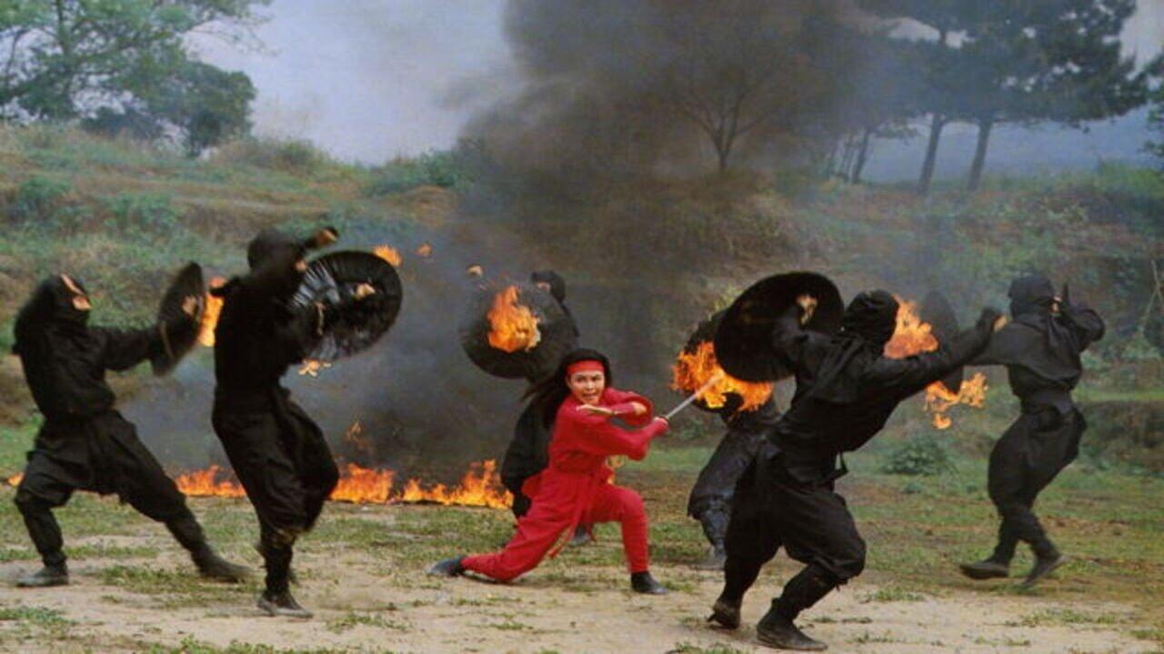 The Challenge of the Lady Ninja 1983 movie scene