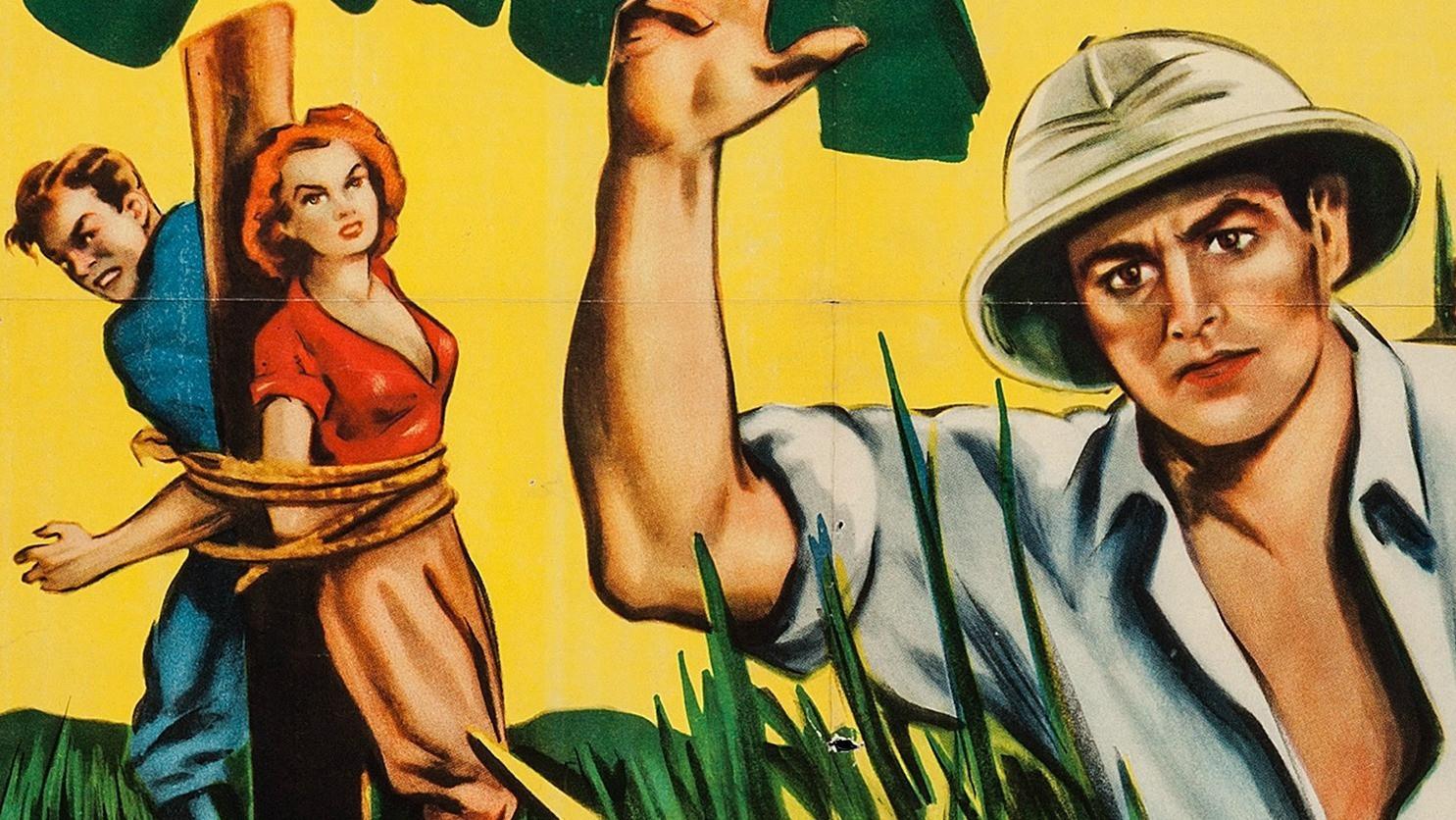 Jungle Raiders 1945 movie scene