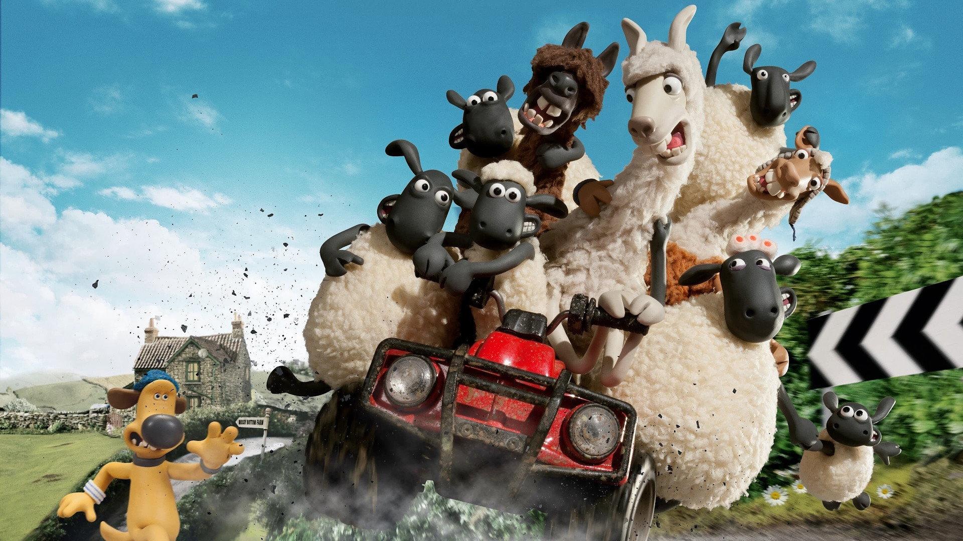 Shaun the Sheep: The Farmer's Llamas 2015 movie scene