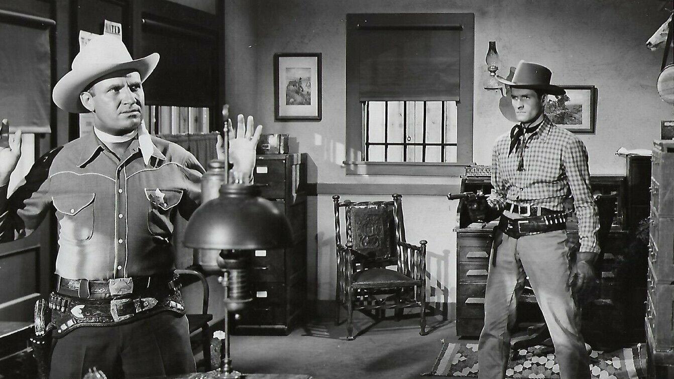 Beyond the Purple Hills 1950 movie scene