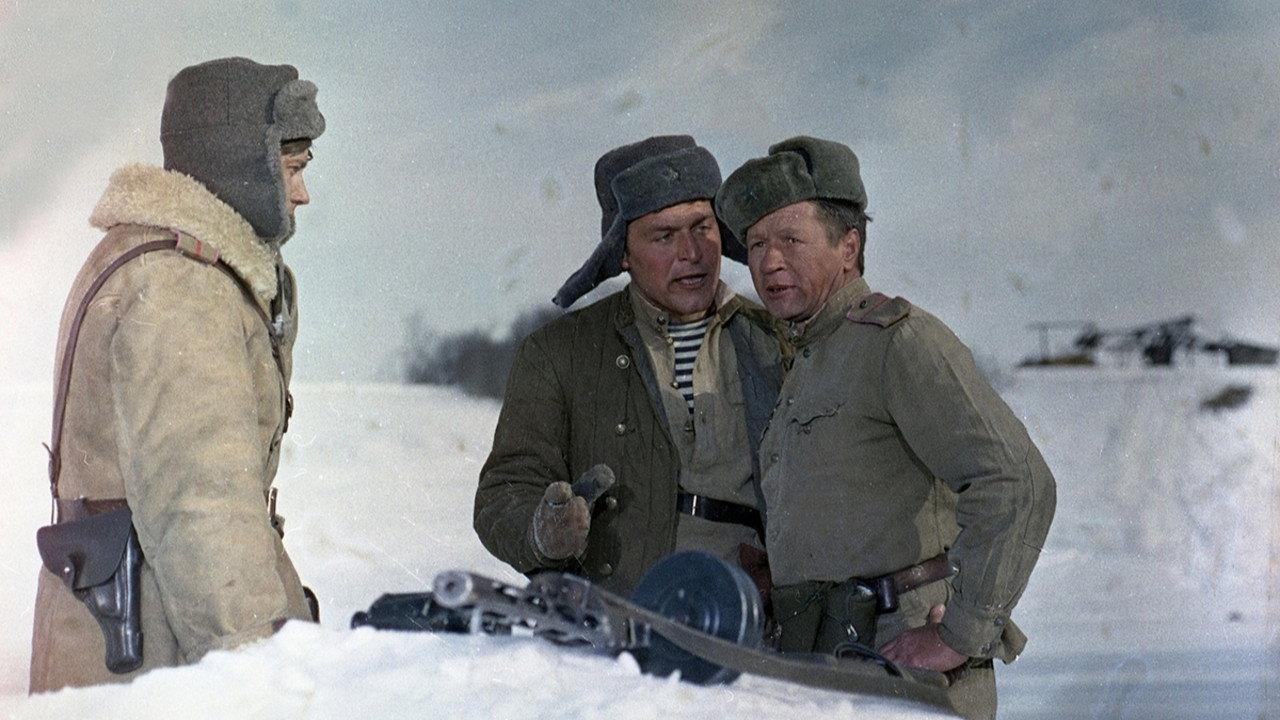 One-Two, Soldiers Were Going... 1976 movie scene
