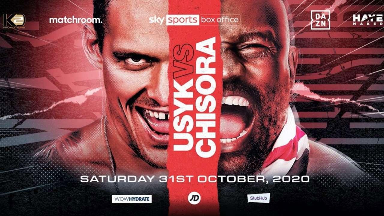 Oleksandr Usyk vs. Derek Chisora 2020 movie scene