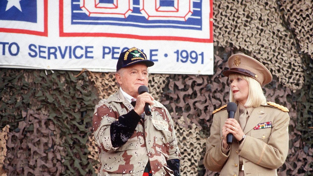 Bob Hope's Christmas Cheer from Saudi Arabia 1991 movie scene