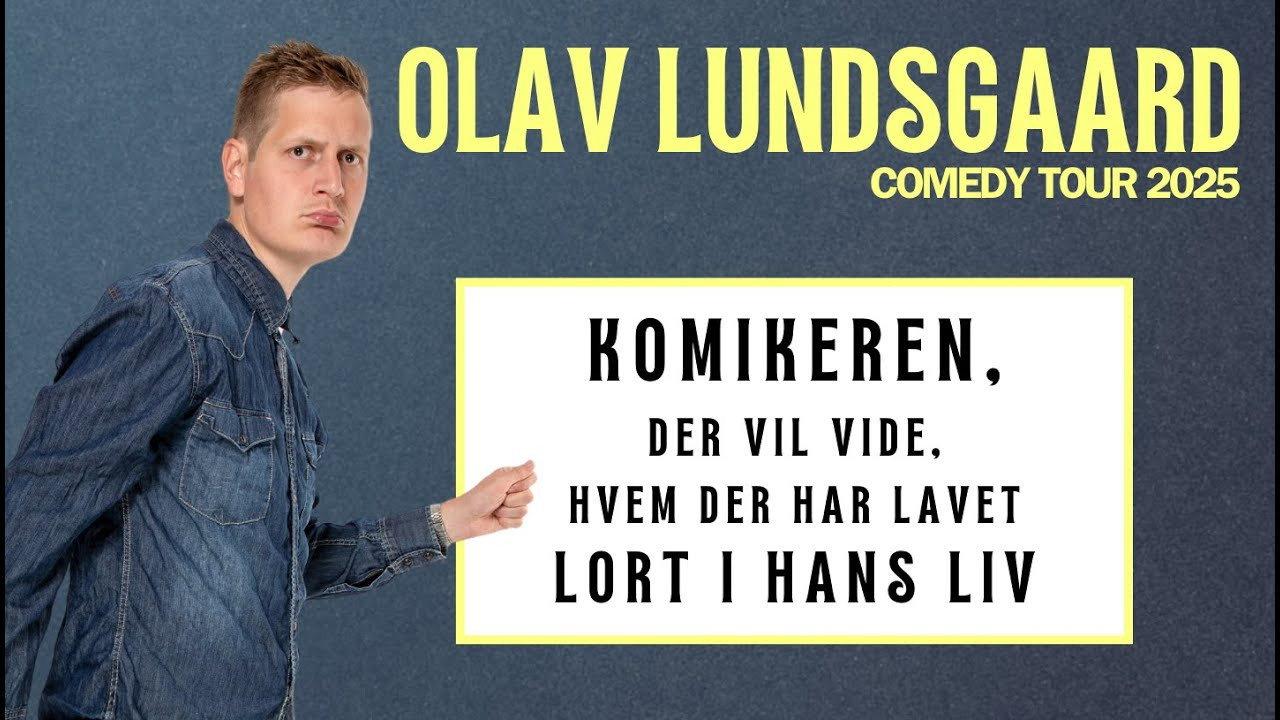 Olav Lundsgaard - Komikeren, der vil vide, hvem der har lavet lort i hans liv 2025 movie scene