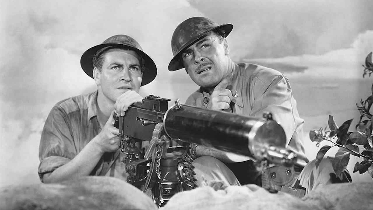 Wake Island 1942 movie scene