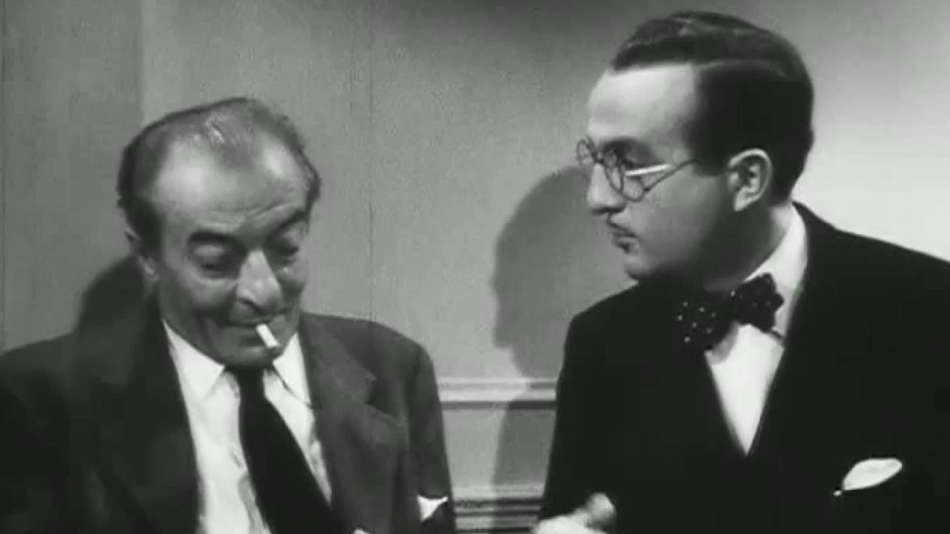 Mr. Gregoire Runs Away 1946 movie scene