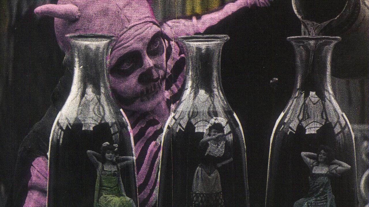 The Red Spectre 1907 movie scene