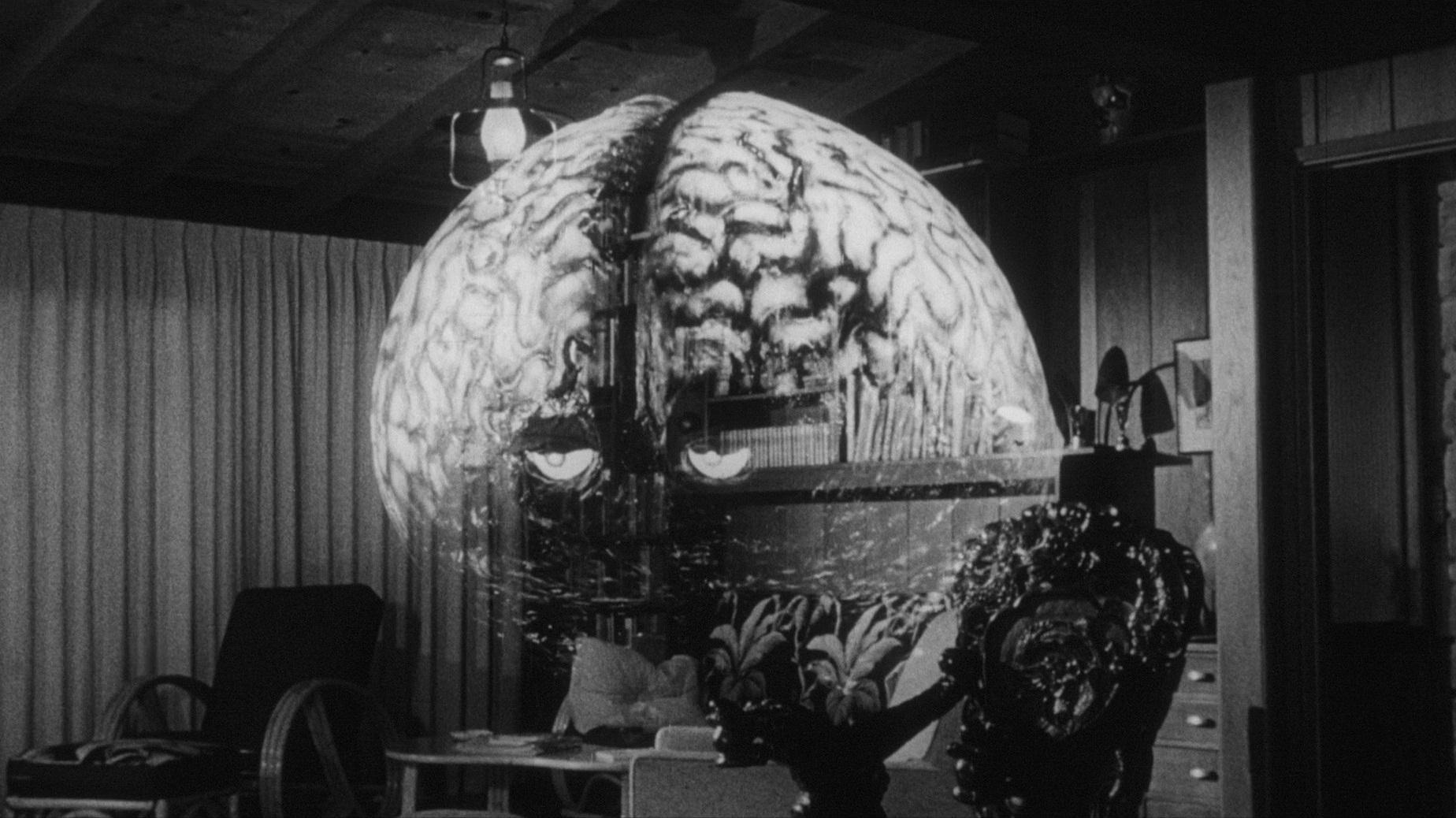 The Brain from Planet Arous 1957 movie scene