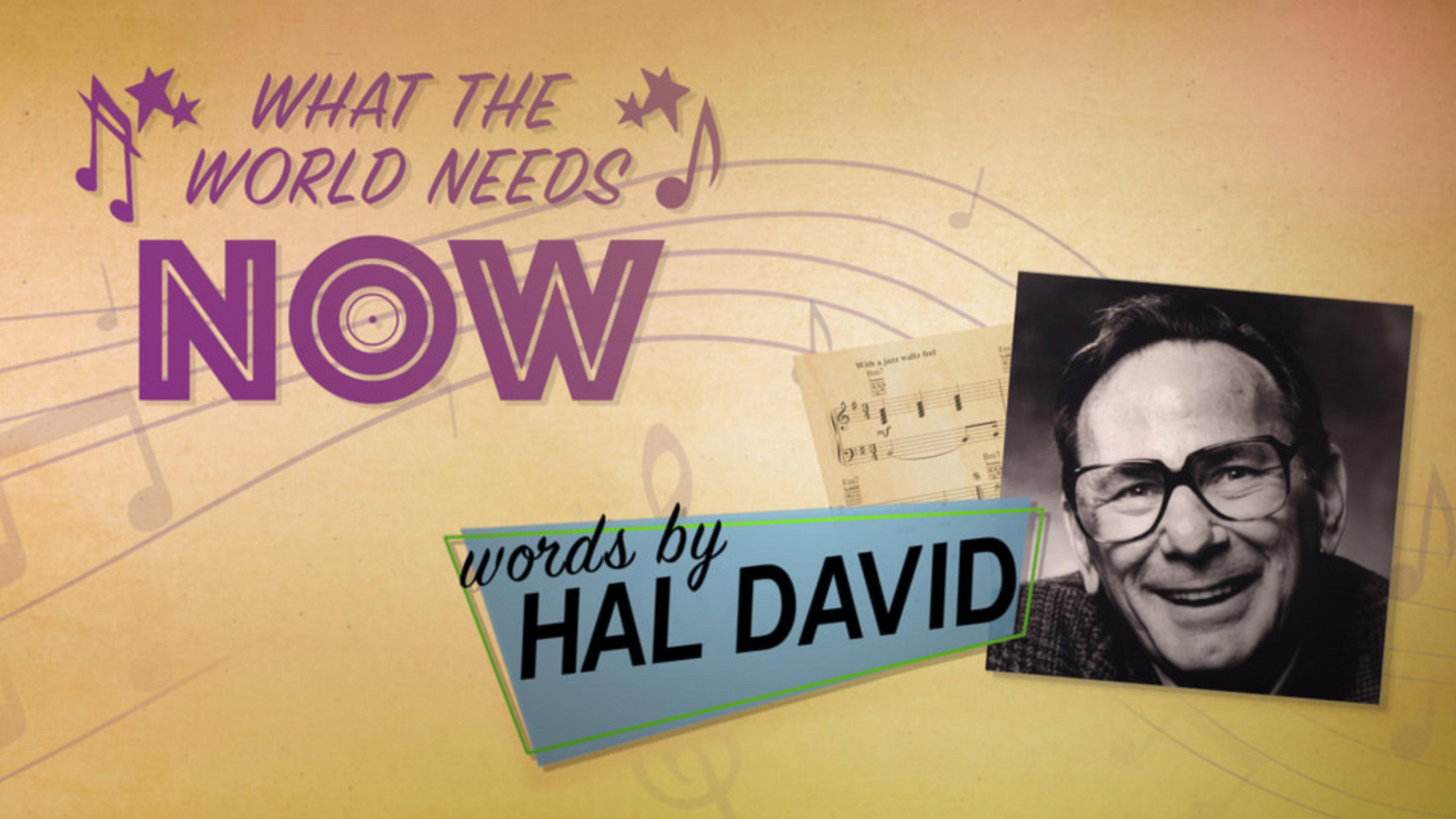 What the World Needs Now: Words by Hal David 2019 movie scene
